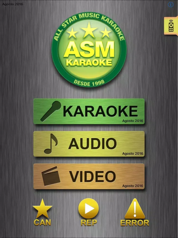 ภาพหน้าจอของ ASM Karaoke Songlist iPad 