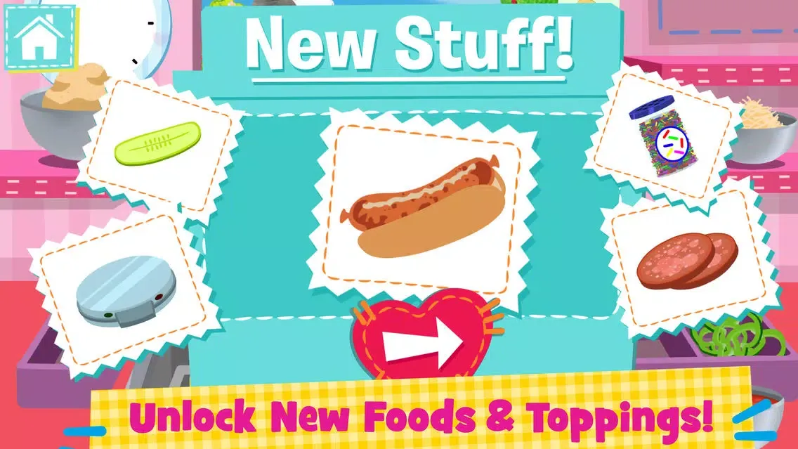 Lalaloopsy Diner - A Candy Coated Burgeria, Pizza Party Cooking Game স্ক্রিনশট