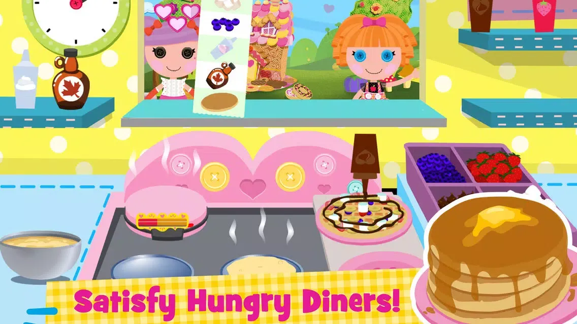 Lalaloopsy Diner - A Candy Coated Burgeria, Pizza Party Cooking Game স্ক্রিনশট