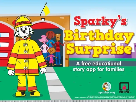 Sparky's Birthday Surprise iPad  स्क्रीनशॉट