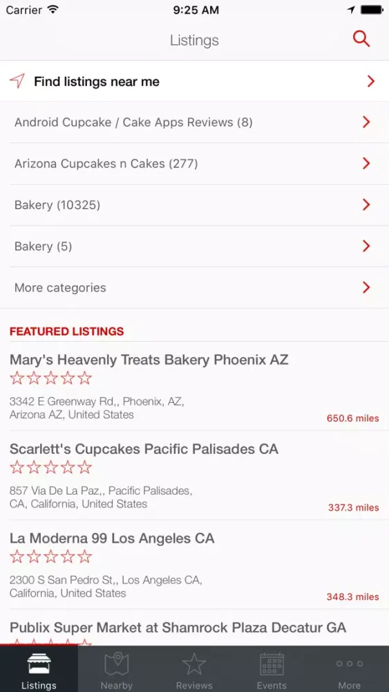 Cupcake Monster Cupcake Maps n Reviews Screenshots