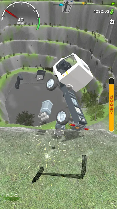 Capturas de tela do Insane Fall