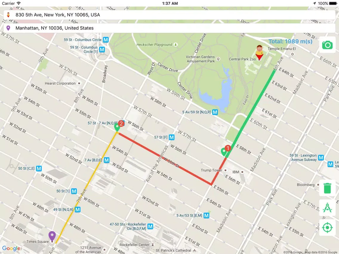 EagleMaps Pro iPad  Screenshots