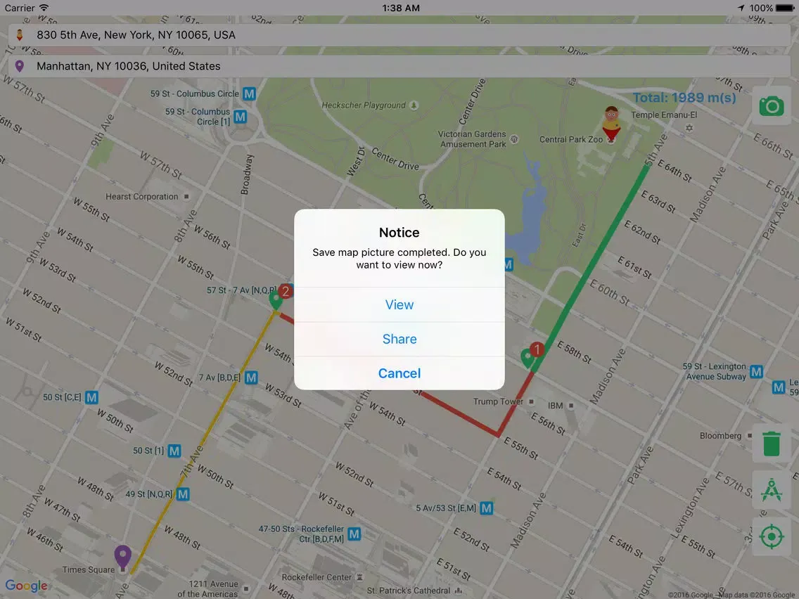 EagleMaps Pro iPad  Screenshots