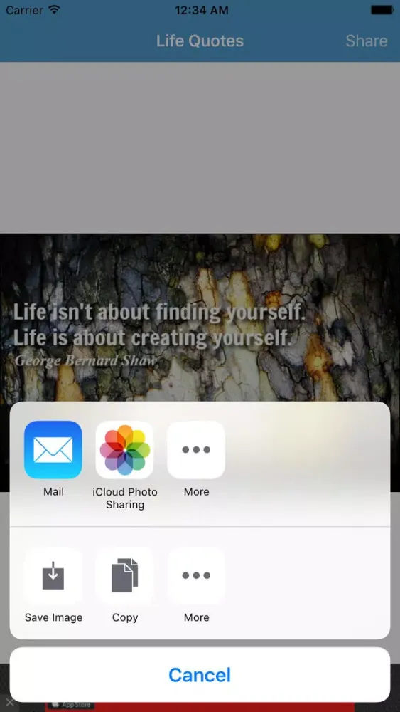 Life Quotes Lite应用截图