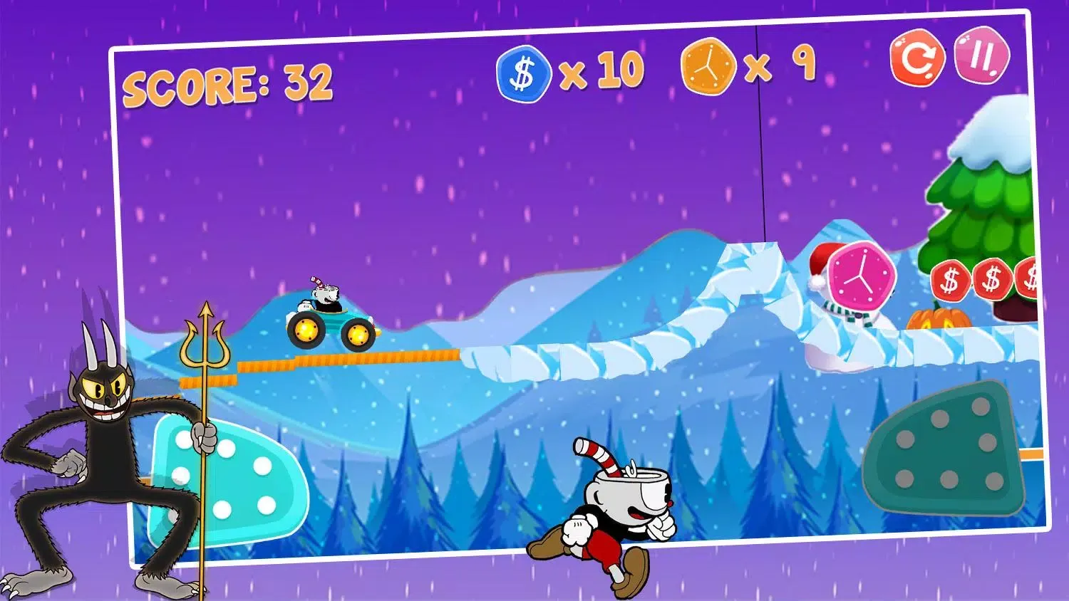 Capturas de tela do Cup on Head Racing With Mugmaan