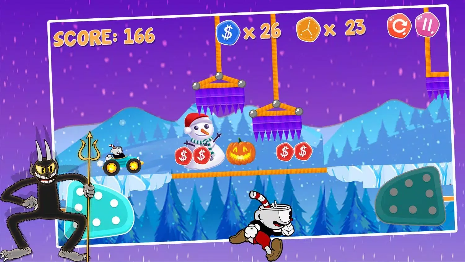 Capturas de tela do Cup on Head Racing With Mugmaan