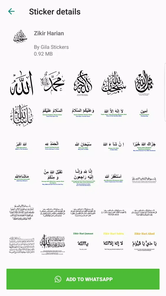 Malaysia Stickers for Whatsapp - WAStickerApps Stickers سکرین شاٹس