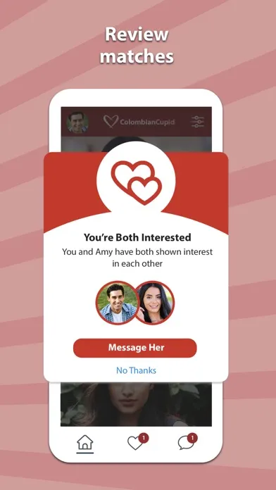 Captures d'écran de ColombianCupid: Latin Dating