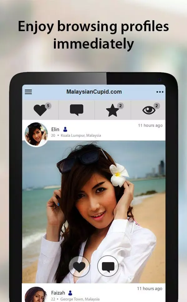 MalaysianCupid سکرین شاٹس
