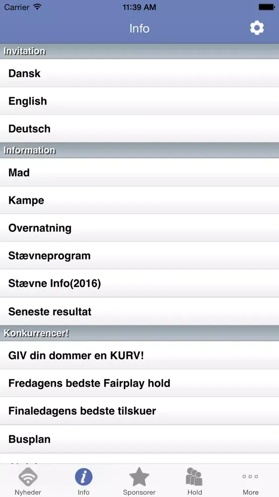 Hillerød Påskecup 스크린샷