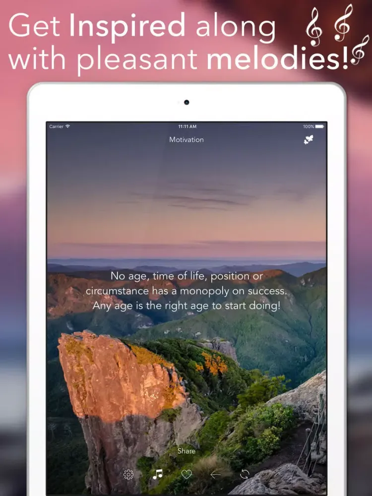 Скриншоты Motivation - Inspiration and Self-improvement iPad 