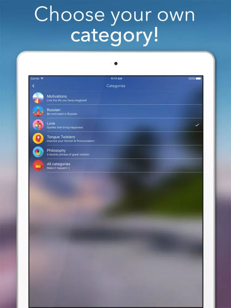 Скриншоты Motivation - Inspiration and Self-improvement iPad 