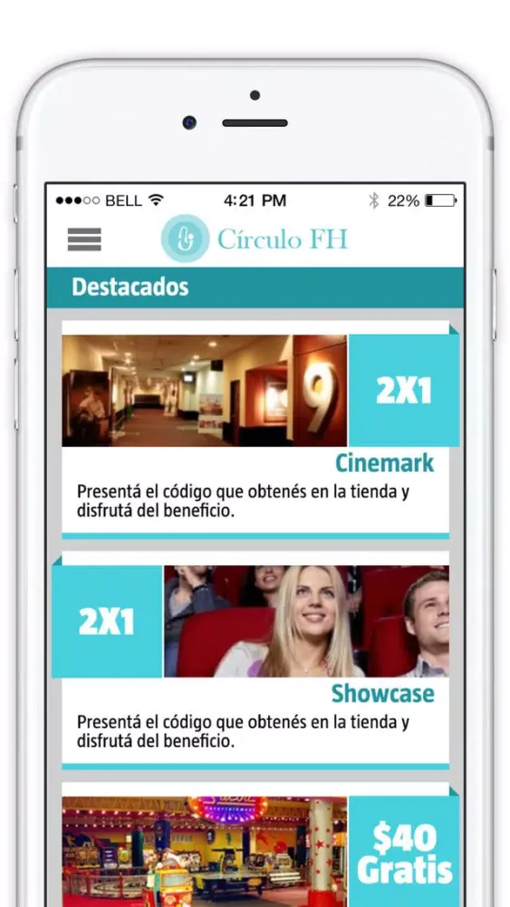 Capturas de pantalla de Circulo FH