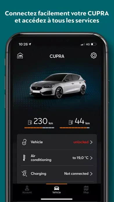 صور CUPRA CONNECT App