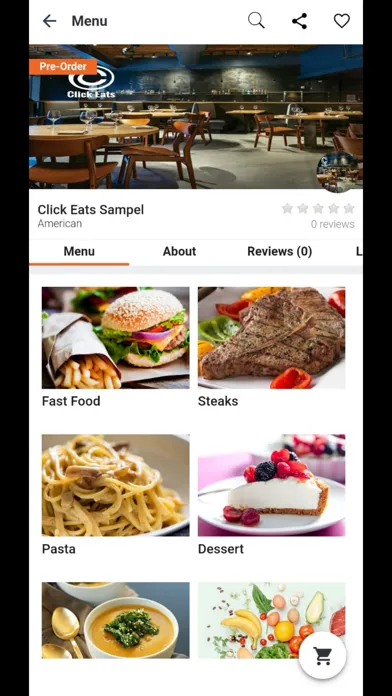 Click Eats Screenshots
