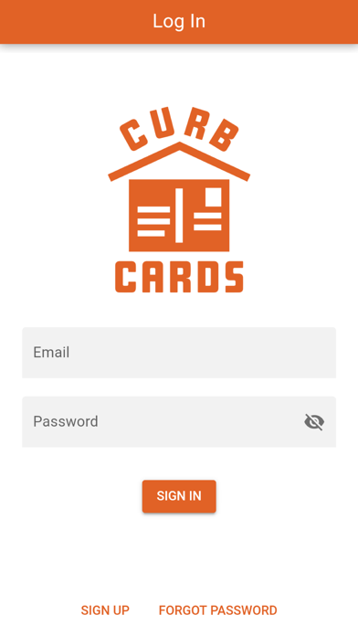 Zrzuty ekranu CurbCards