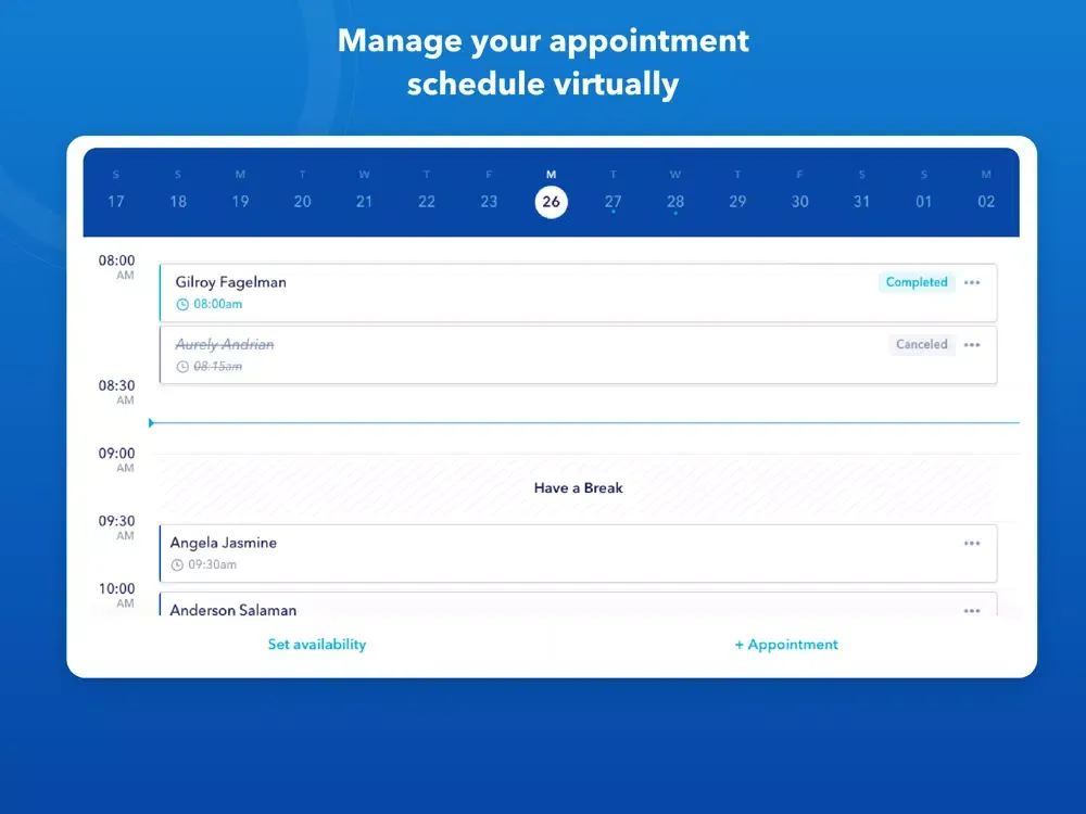 Cure: Doctor App iPad 应用截图
