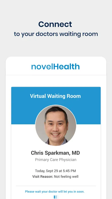 Capturas de tela do novelHealth