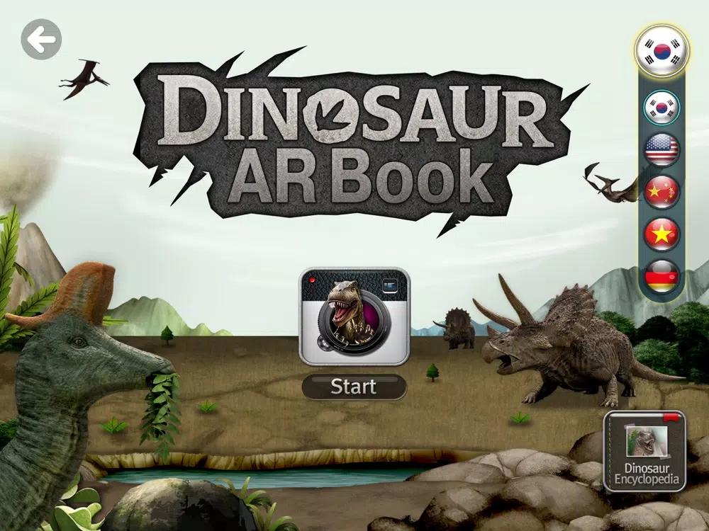 Ảnh chụp màn hình của SND Dinosaur AR iPad 