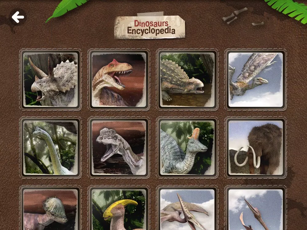 Ảnh chụp màn hình của SND Dinosaur AR iPad 