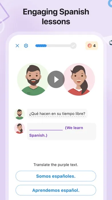 SpanishDictionary.com Learning Screenshots
