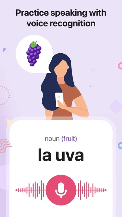 SpanishDictionary.com Learning Screenshots