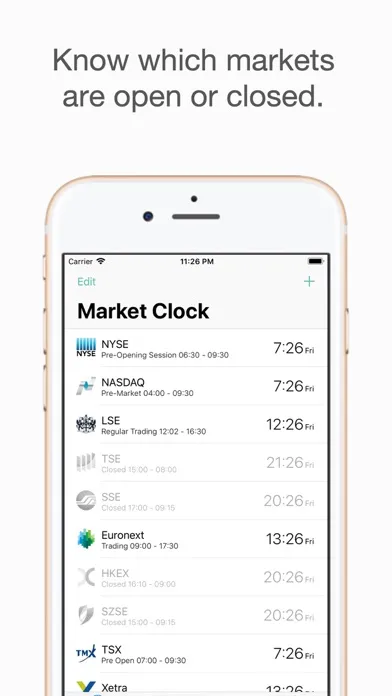 Market Clock 스크린샷