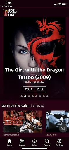 Popcornflix™ – Movies & TV应用截图