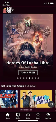 Popcornflix™ – Movies & TV应用截图