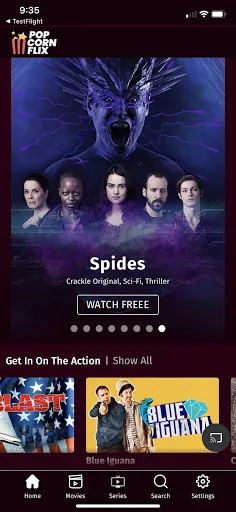 Popcornflix™ – Movies & TV应用截图