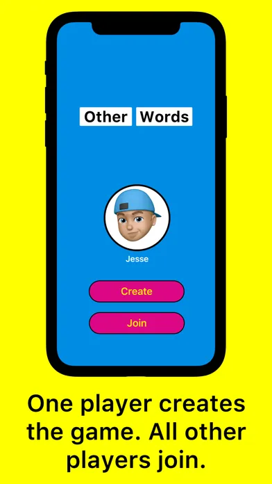 Tangkapan skrin Other Words
