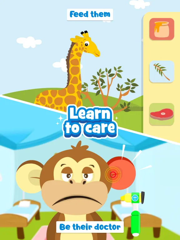 تصاویر ABC Animal Games for Toddlers iPad 