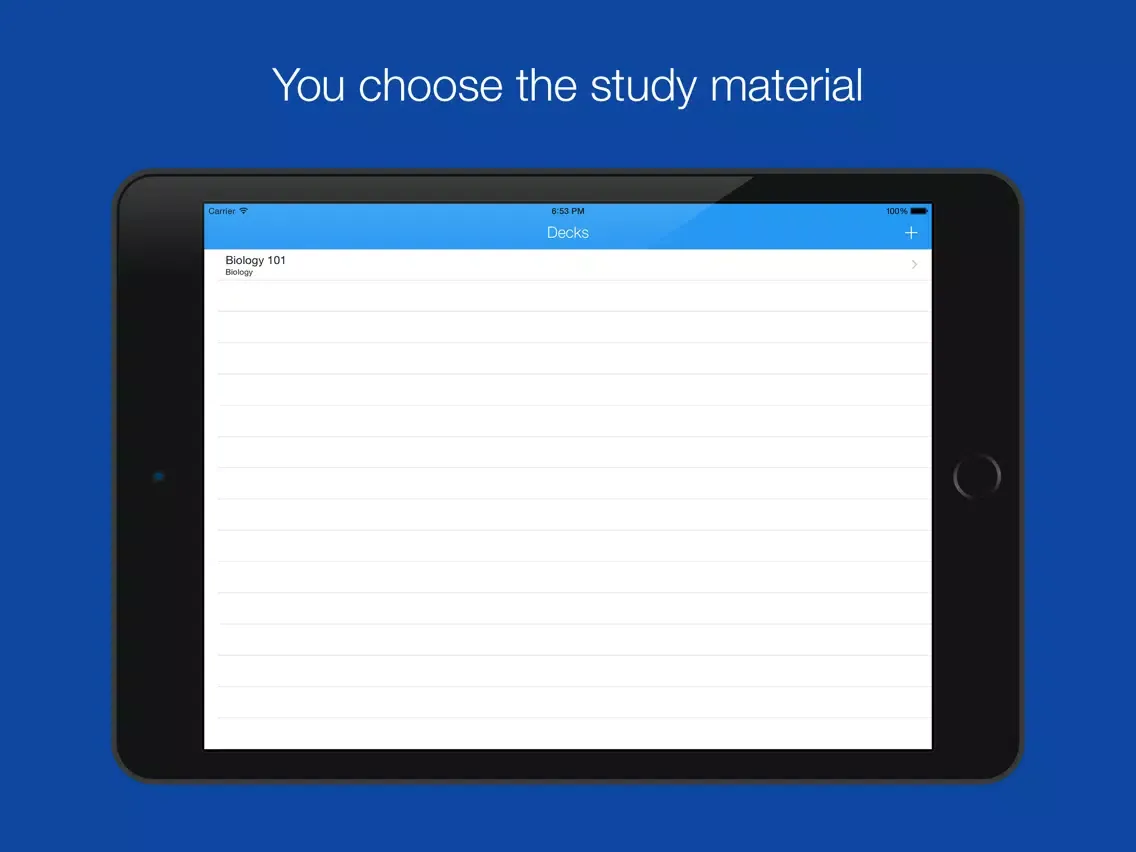 Insight - Flashcards & Study tools. Learn Smarter & Faster iPad  سکرین شاٹس