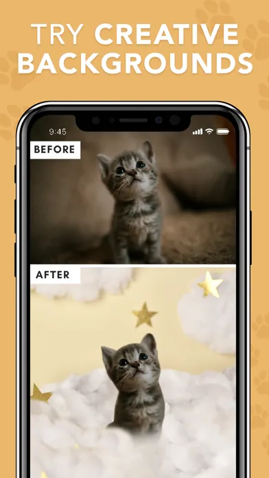 Скриншоты Pounce - Pet Photo Editor