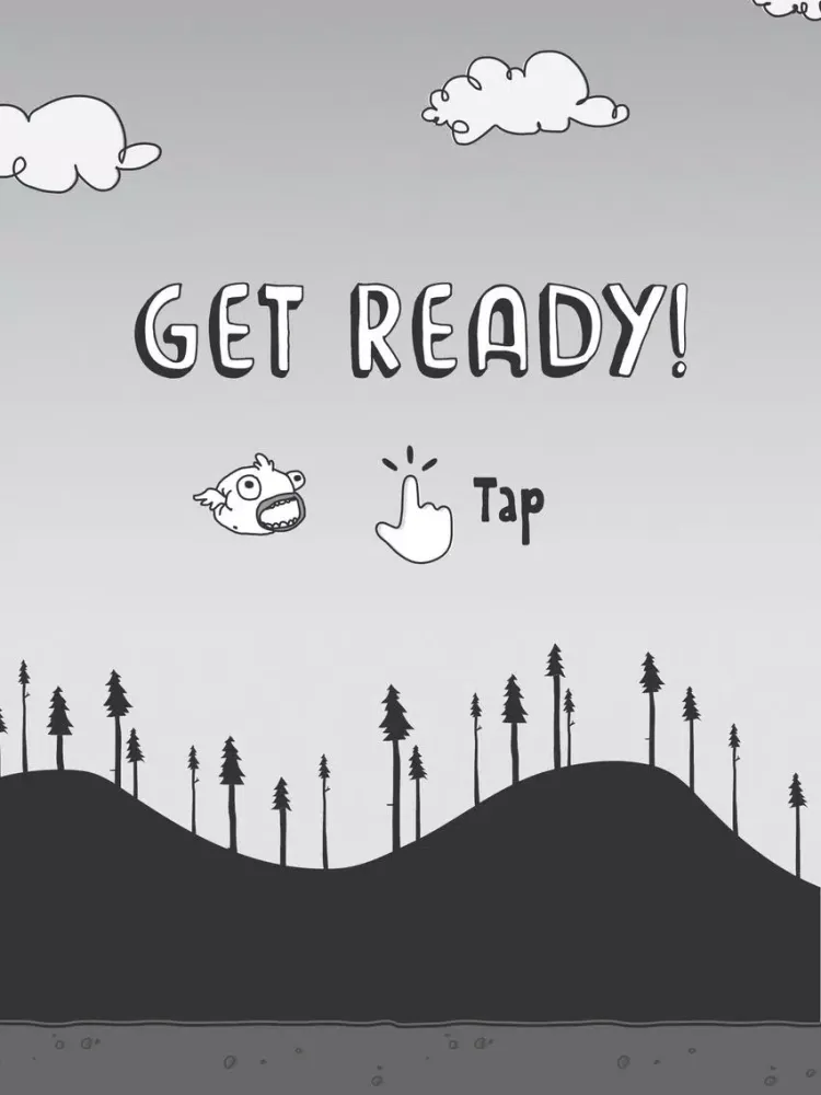Flatchy Bird iPad  スクリーンショット