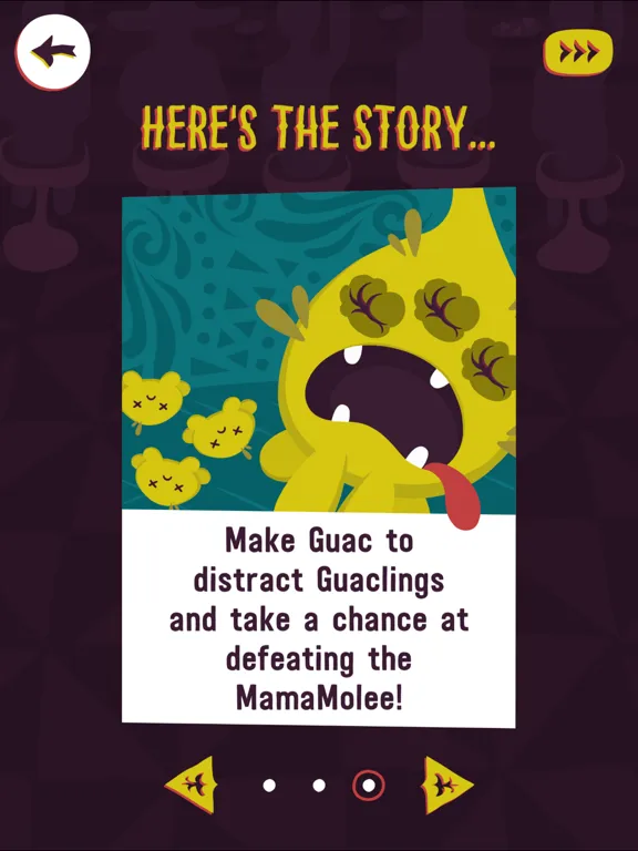 Tangkapan skrin Guac Chop iPad 