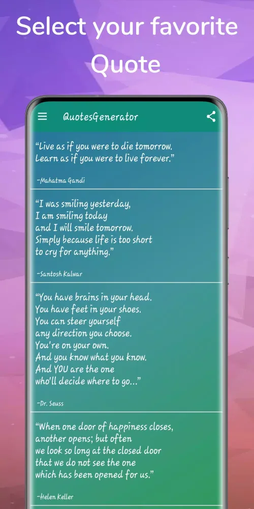 Quotes Creator - Quotes and St Screenshots