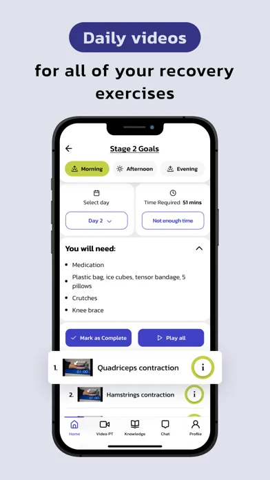 ACL & Knee Physical Therapy سکرین شاٹس