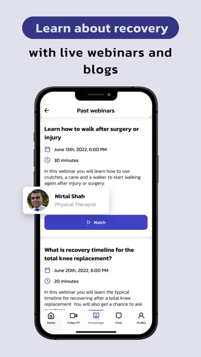 ACL & Knee Physical Therapy سکرین شاٹس