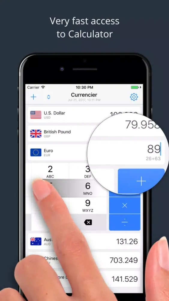 Capturas de pantalla de Currencier