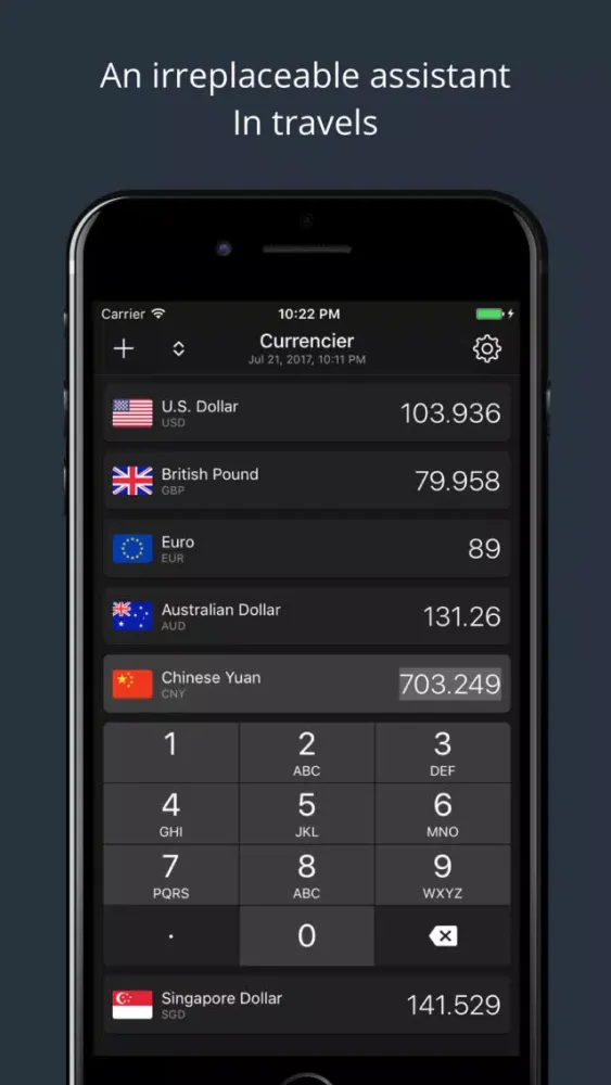 Capturas de pantalla de Currencier