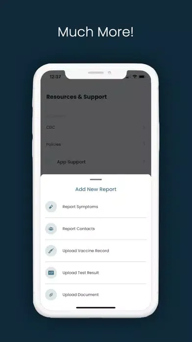 CoVerified App سکرین شاٹس