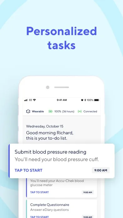 Captures d'écran de Current Health for Patients