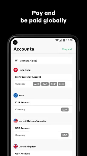 Currenxie Global Account Screenshots