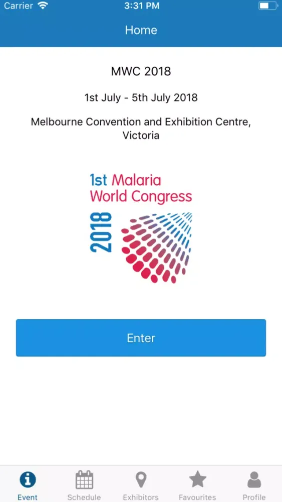 Malaria World Congress 2018应用截图