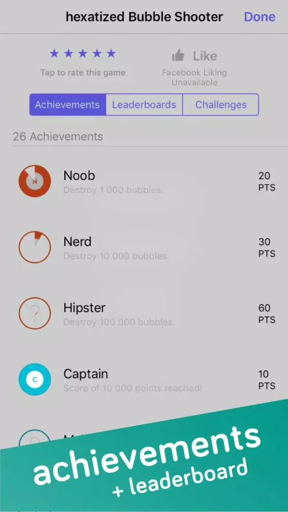 hexatized Bubble Shooter Screenshots