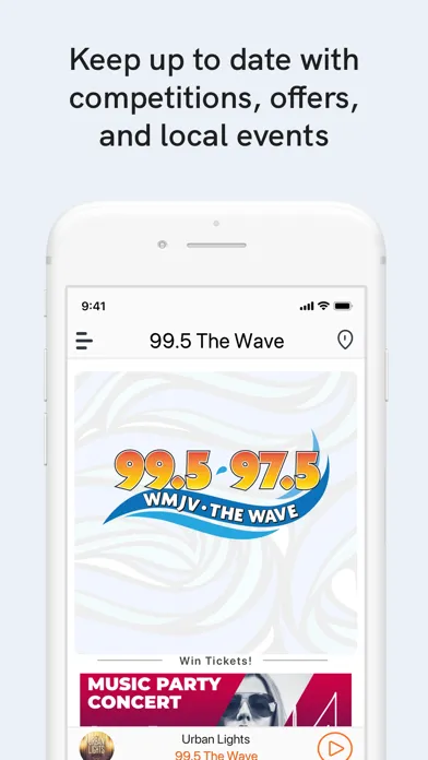 Capturas de pantalla de 99.5 The Wave