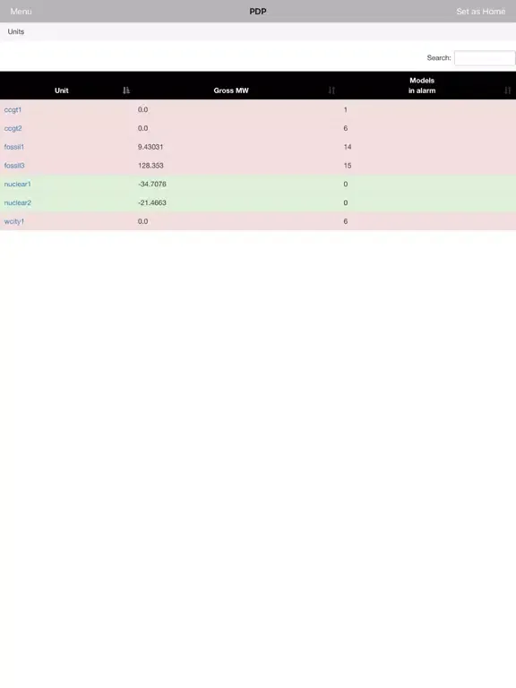 FAMOS Mobile iPad  スクリーンショット