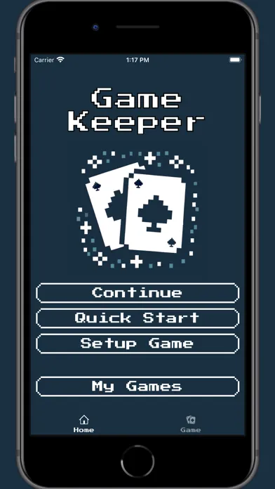 Tangkapan skrin The Game Keeper